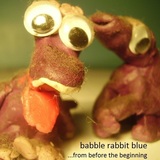from before the beginning (babble rabbit blue)