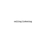 Calling Listening (Rosemary Fairweather)